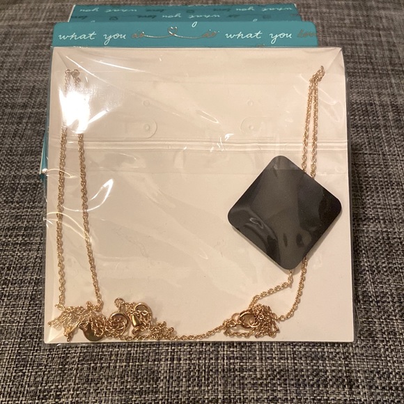 Stella & Dot Spear Stone 3-in-1 Pendant Necklace - Picture 3 of 4